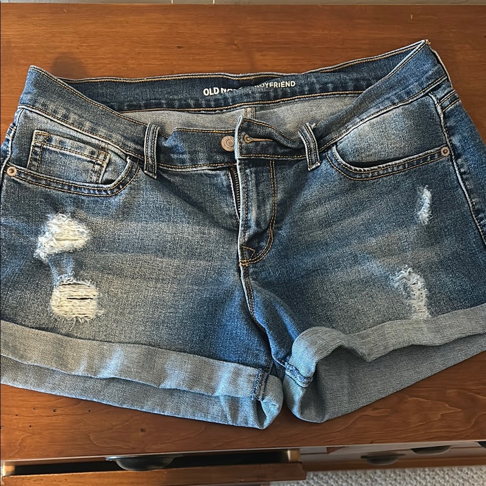 Old Navy Women's Blue Denim Shorts